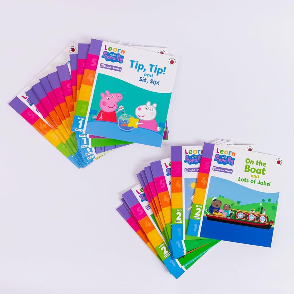 Learn with Peppa: Phonics (1-20 Tuckbox): Peppa Pig